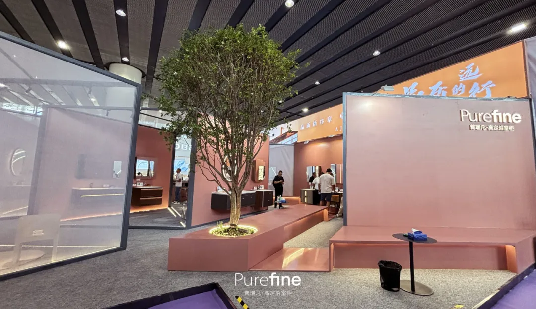 【盛况回顾】卫博会圆满结束,普瑞凡·高定浴室柜再创佳绩! - 普瑞凡PUREFINE